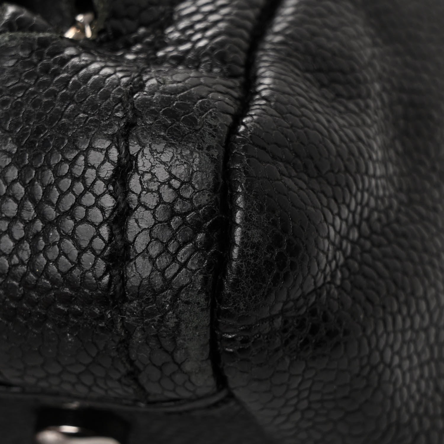 Chanel Glazed Calfskin Modern Chain Tote Black 11 of 14