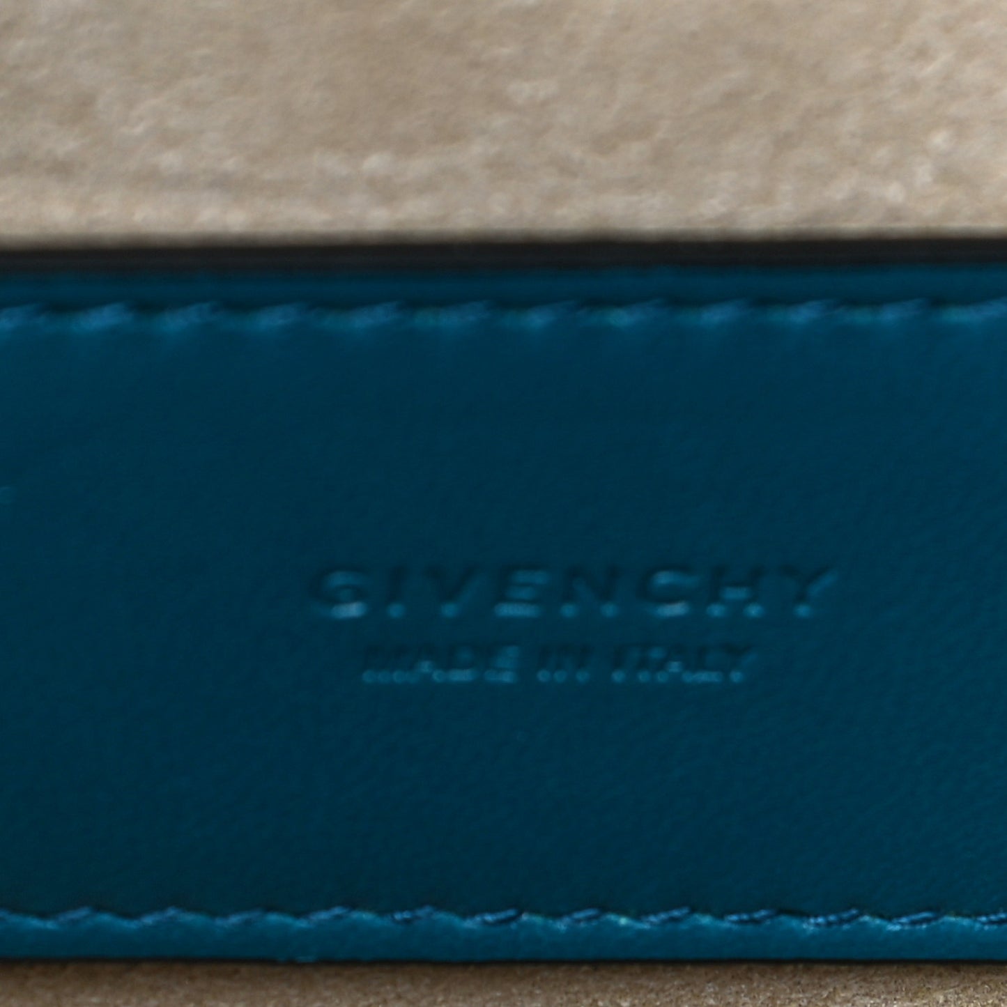 Goatskin Quilted GV3 Mini Pocket Convertible Bag Blue