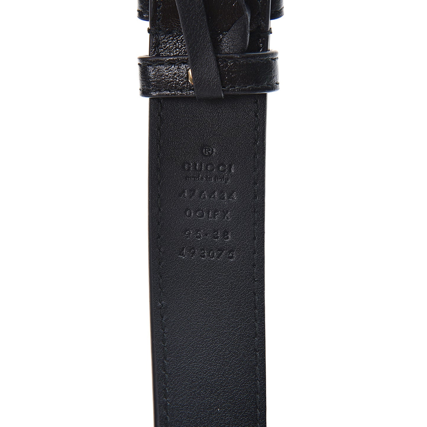 Calfskin Matelasse GG Marmont Belt Bag 95 38 Black