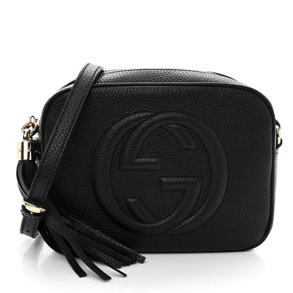 Gucci Pebbled Calfskin Small Soho Disco Bag Black 1 of 10