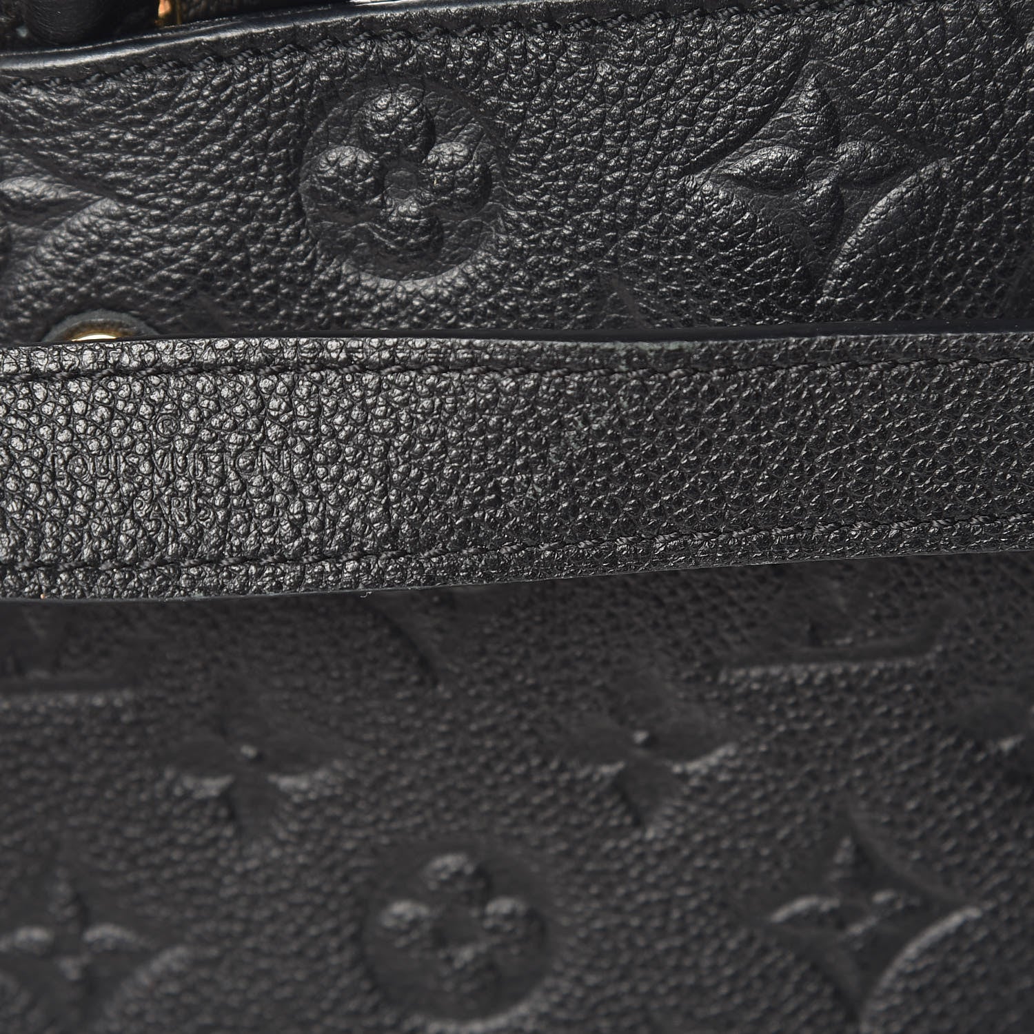 Louis Vuitton Empreinte Montaigne MM Black 12 of 17