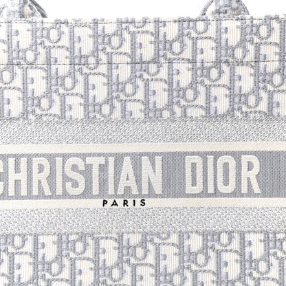 Christian Dior Oblique Medium Book Tote Grey 9 of 9
