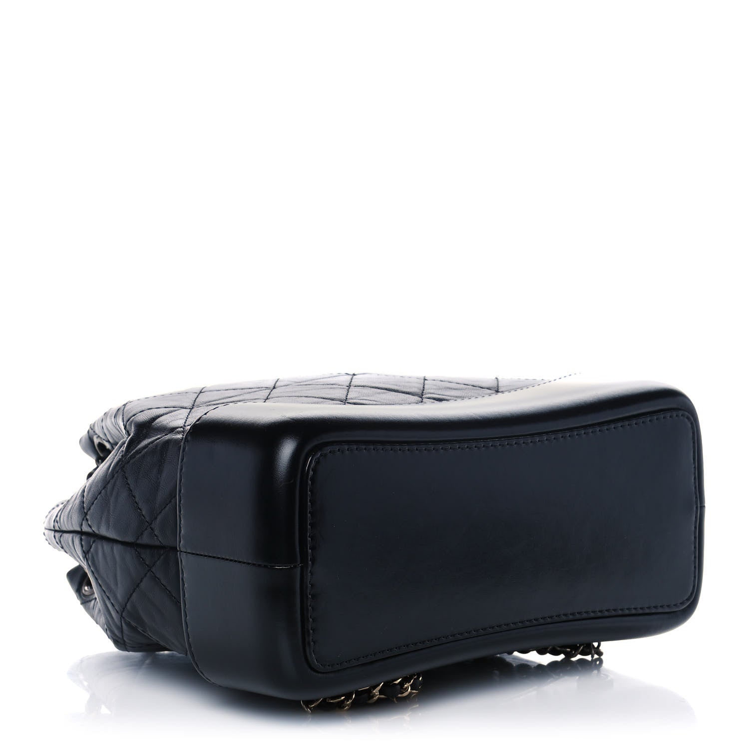 Chanel Aged Calfskin Quilted Small Gabrielle Backpack Black 4 of 9