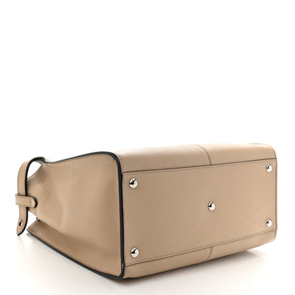 Fendi Vitello Seta Light Camoscio Medium Peekaboo X-Lite Amido Ciclamino 4 of 11
