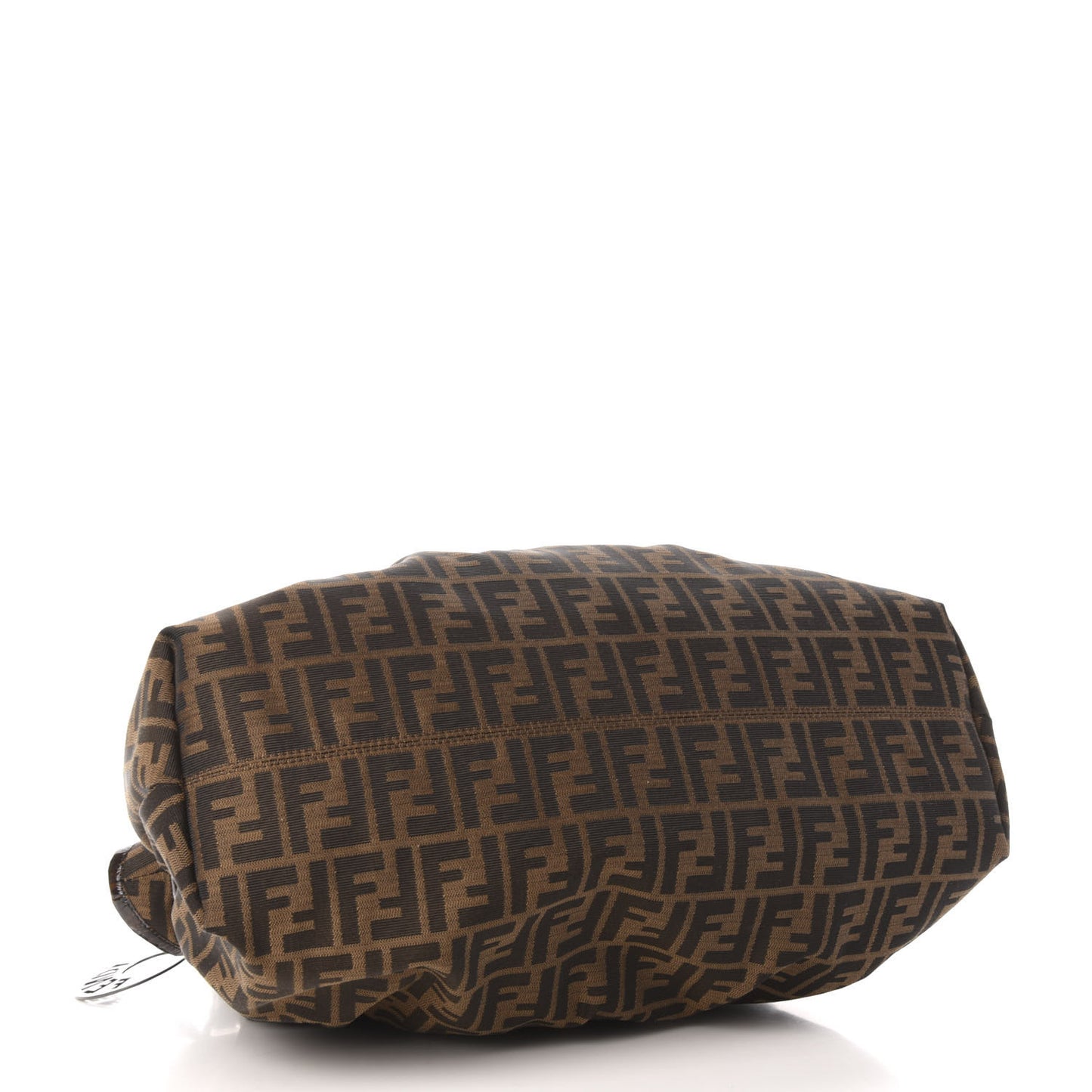 Zucca Patent Large Chef Shopper Tote Tobacco