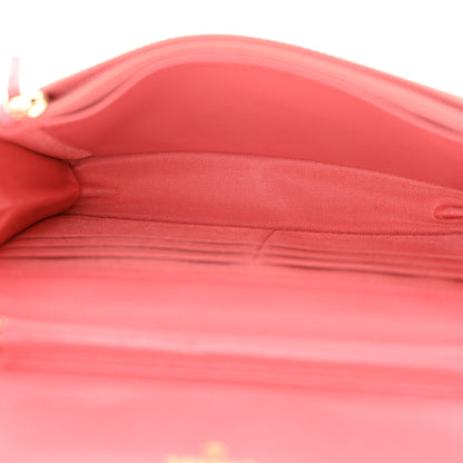 Chanel Caviar Quilted Wallet on Chain WOC Pink 5 of 11