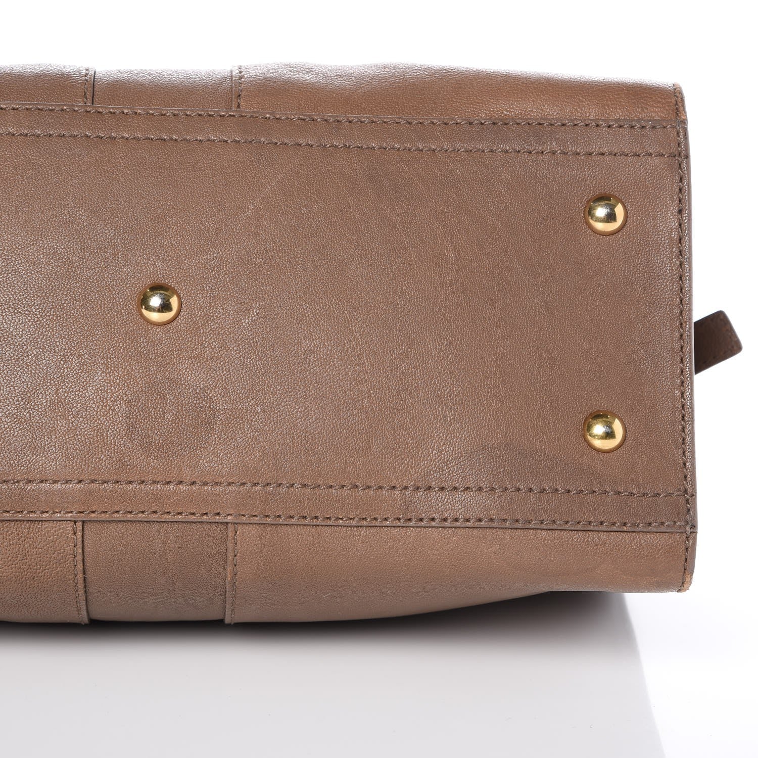 Saint Laurent Sheepskin Small Cabas ChYc Brown 15 of 17