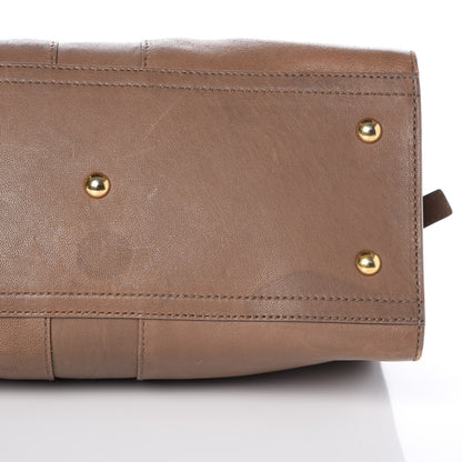 Saint Laurent Sheepskin Small Cabas ChYc Brown 15 of 17