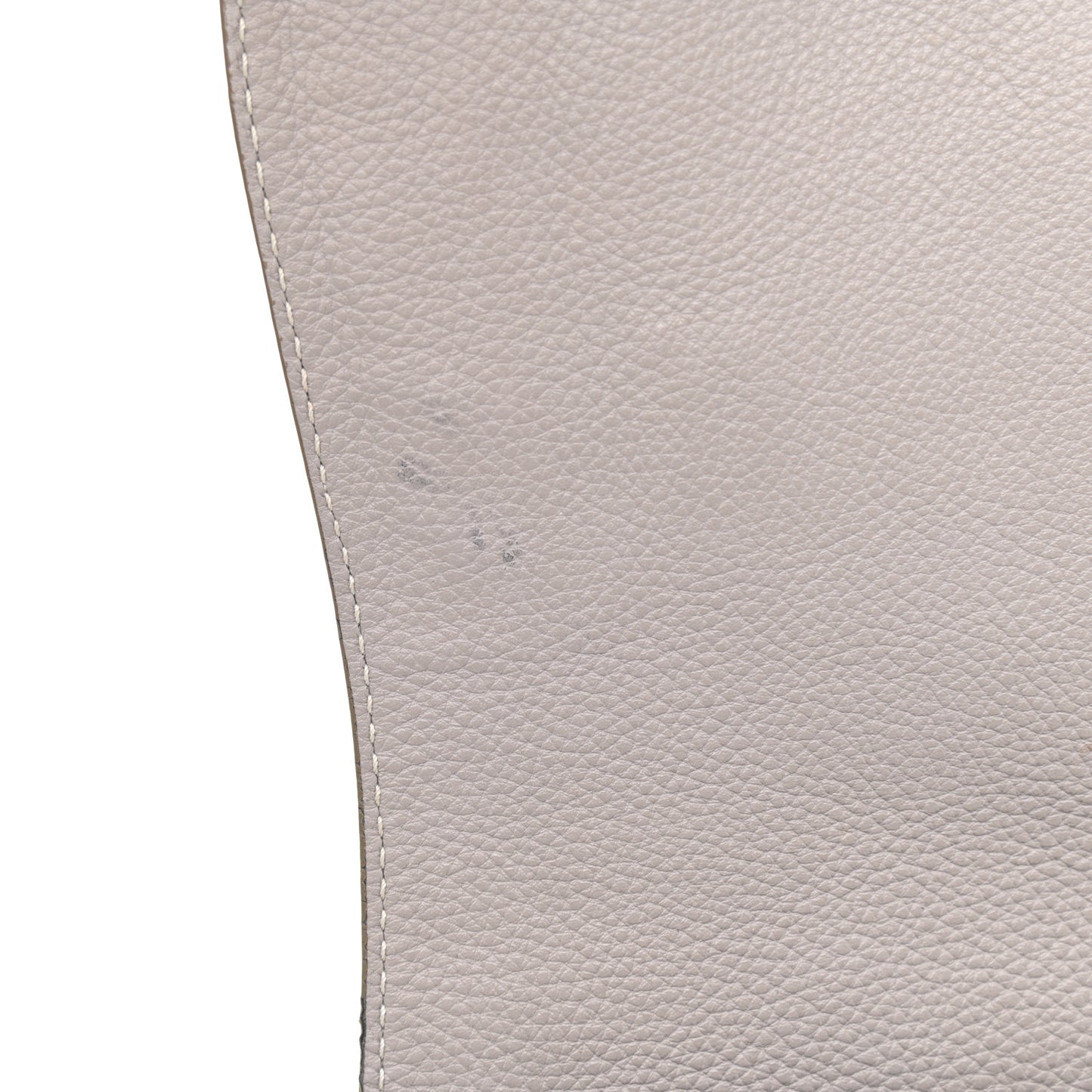 Calfskin Medium Marcie Round Crossbody Bag Cashmere Grey