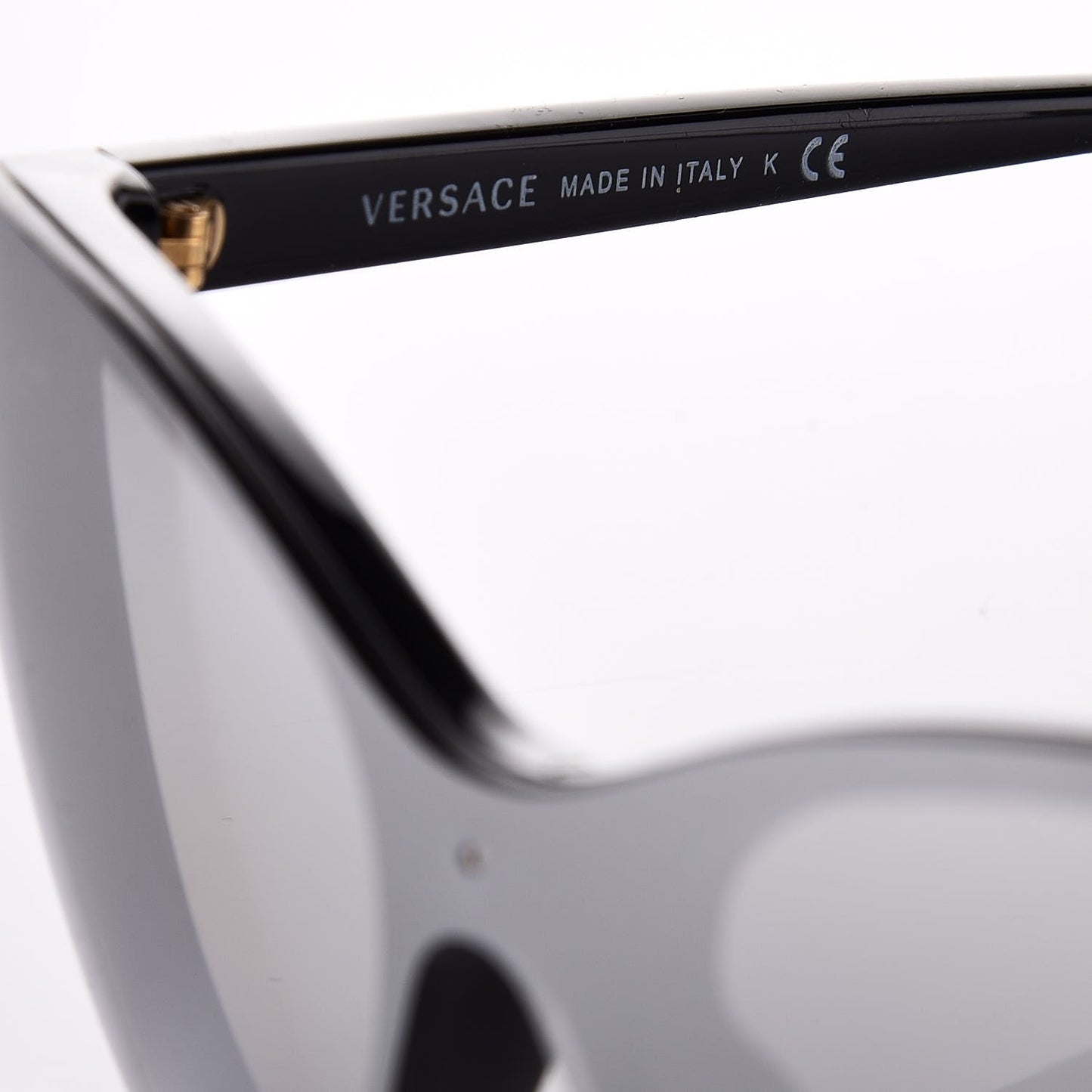 Mirrored Cat Eye Sunglasses 4266 Black