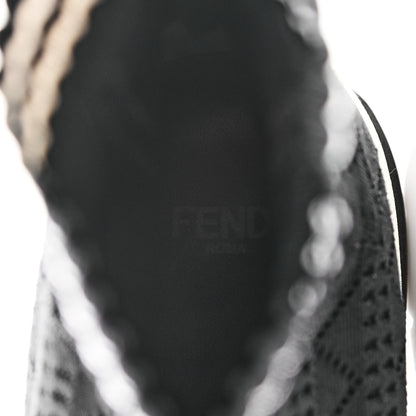 Fendi Stretch Knit Womens Sock Sneakers 35 Black 7 of 13