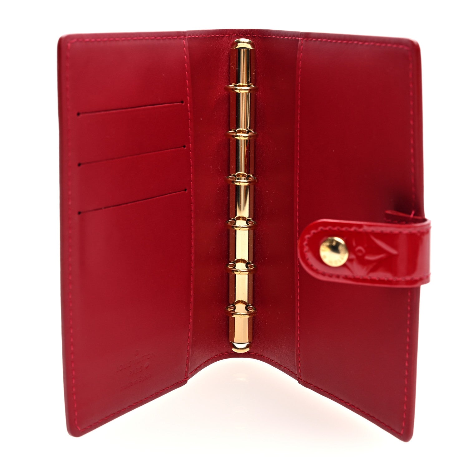 Louis Vuitton Vernis Small Ring Agenda Cover Pomme D'Amour 5 of 6