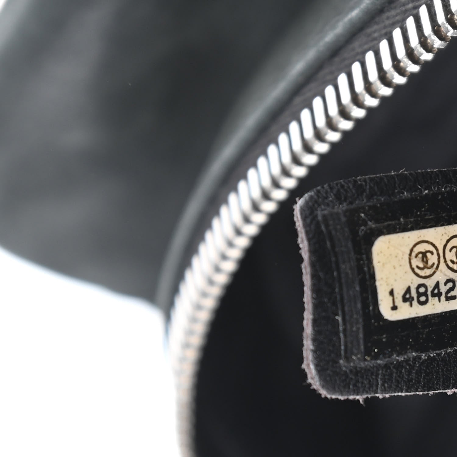 Chanel Iridescent Calfskin Chic Quilt Bowling Bag Black 9 of 10