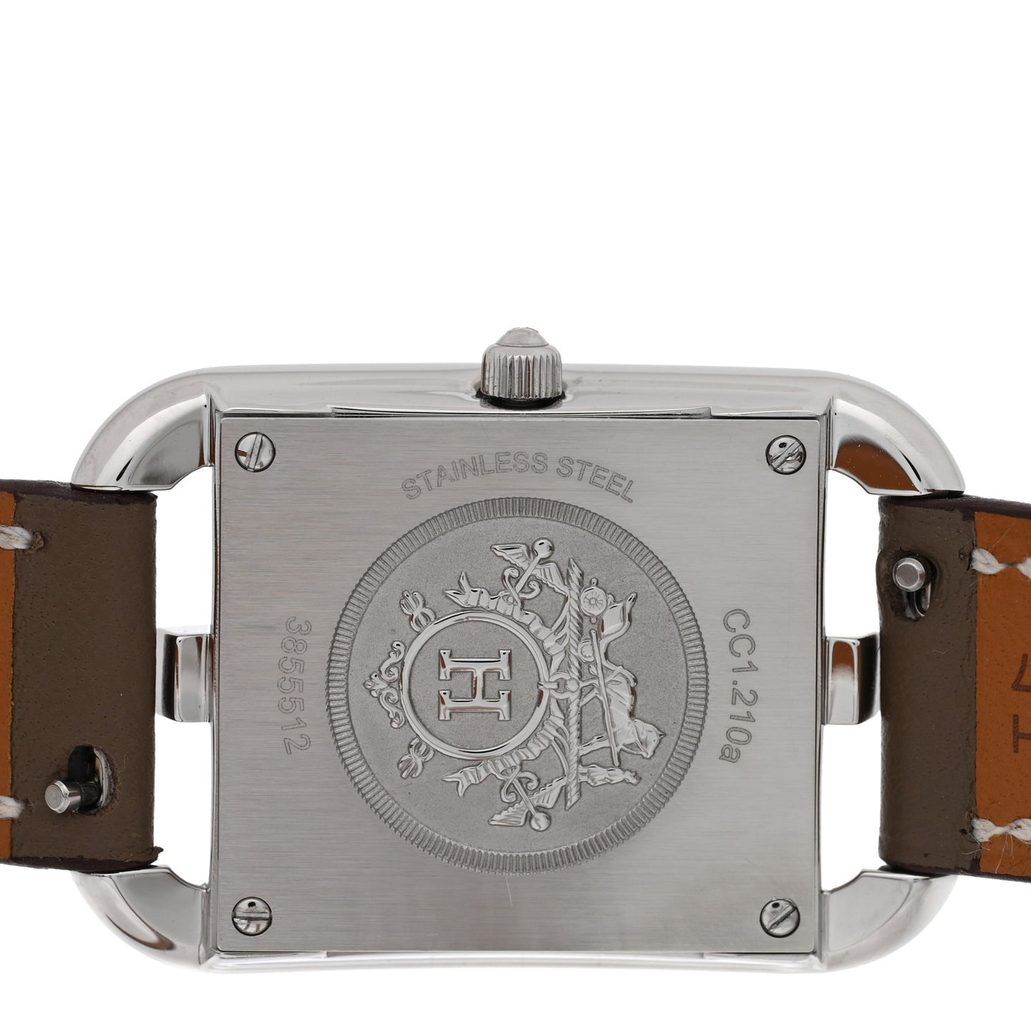 Stainless Steel Swift 23mm Cape Cod Double Tour Quartz Watch Etoupe