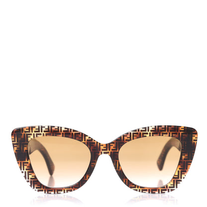 Fendi Acetate F is Fendi FF Cat Eye Sunglasses FF 0360/S Havana 2 of 7