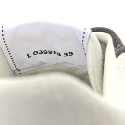 Chanel Suede Kidskin Womens CC Sneakers 39 Black White 8 of 9