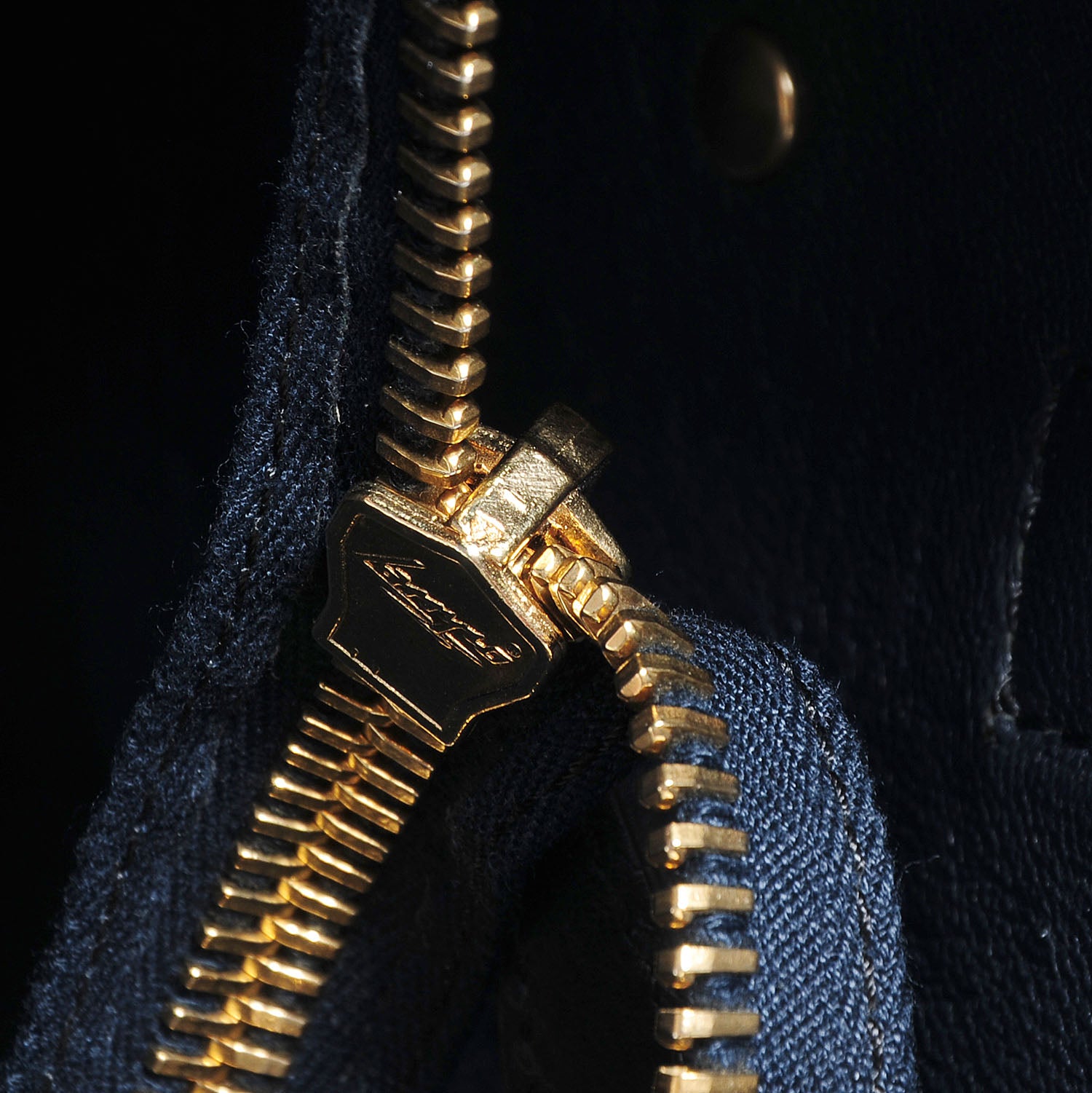 Celine Nubuck Smooth Calfskin Medium Luggage Navy 7 of 8