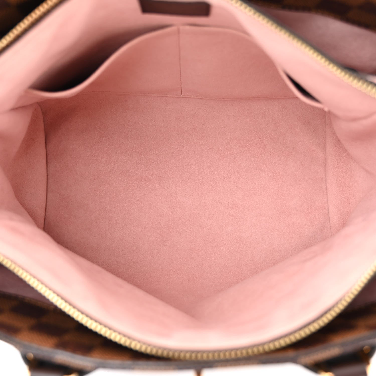 Louis Vuitton Cuir Taurillon Damier Ebene Normandy Magnolia 5 of 11
