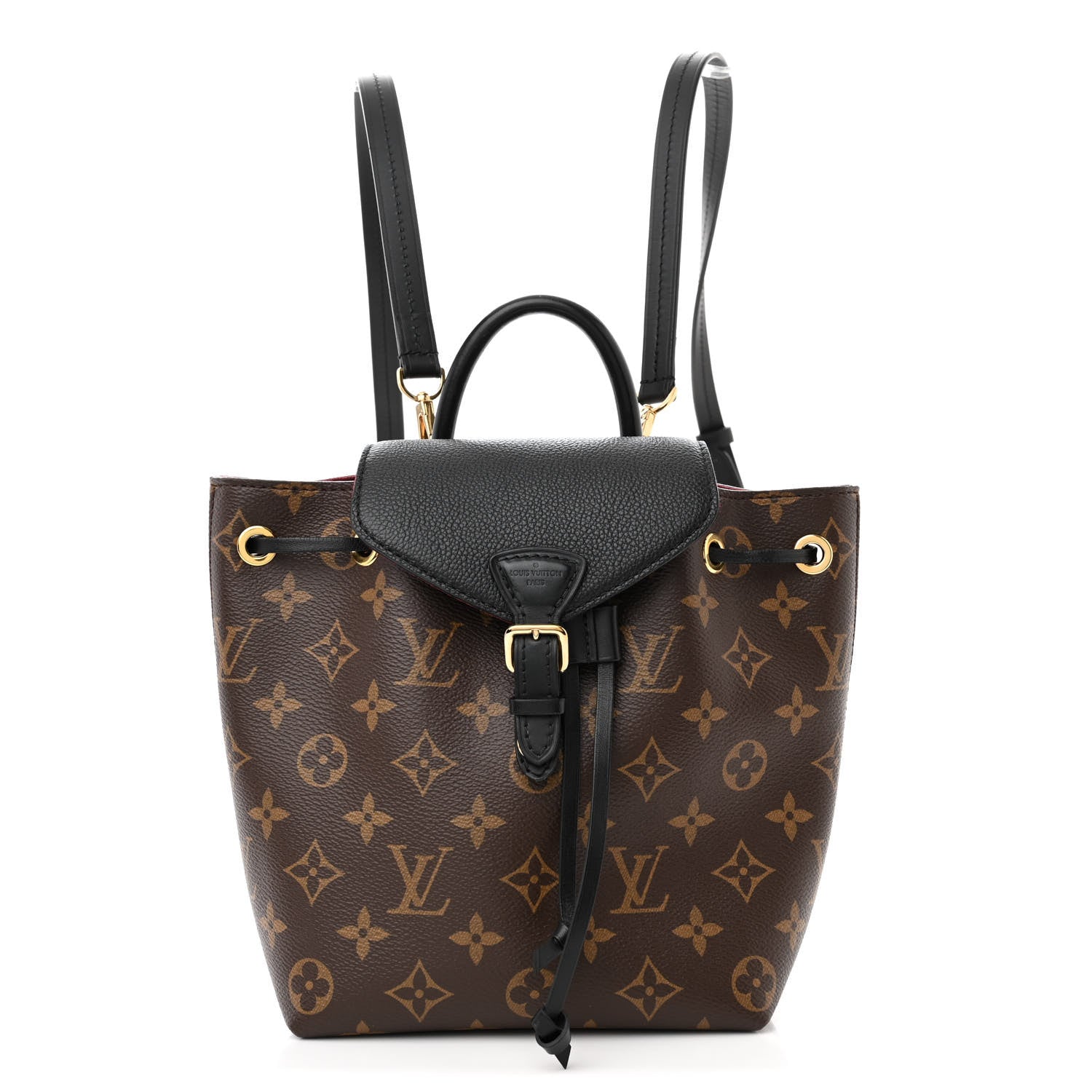 Louis Vuitton Monogram BB Montsouris NM Backpack Black 1 of 10