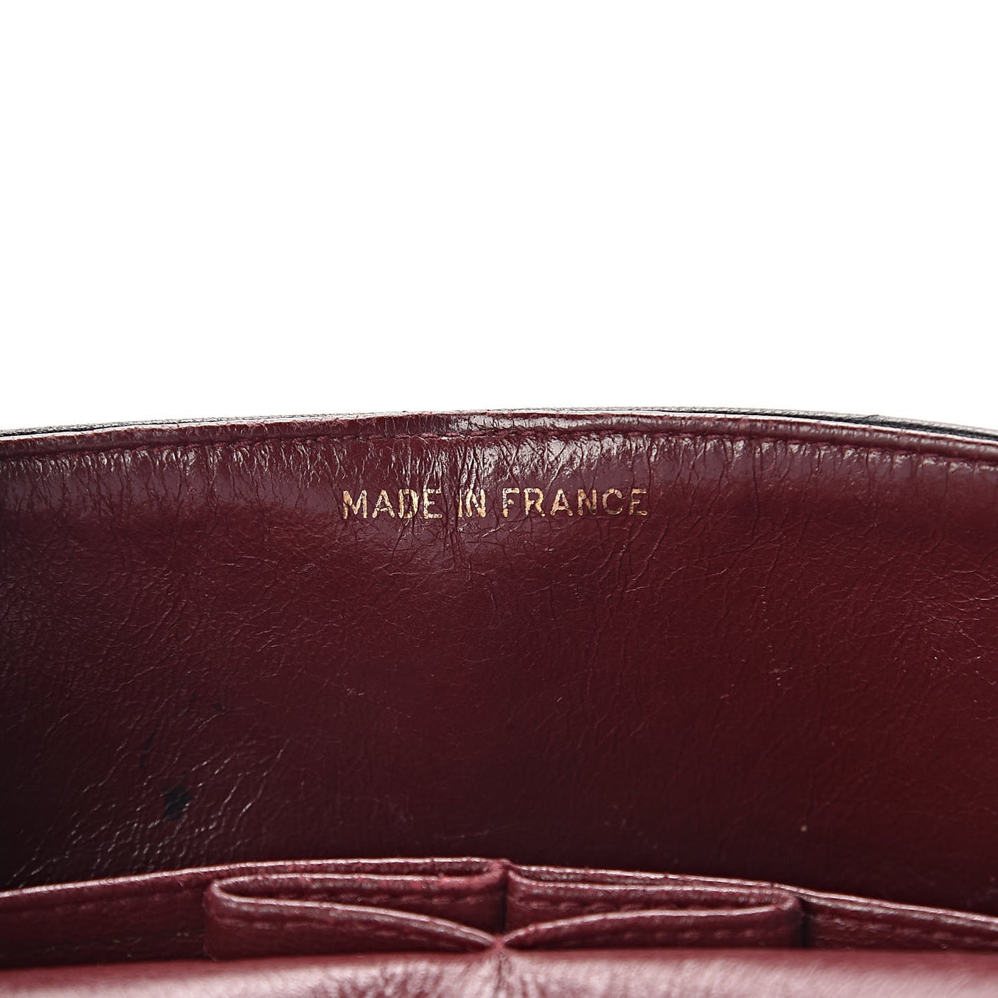 Lambskin Quilted Small Double Flap Black
