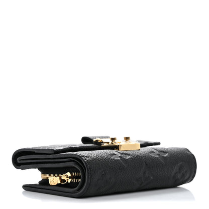 Louis Vuitton Empreinte Metis Compact Wallet Black 4 of 10