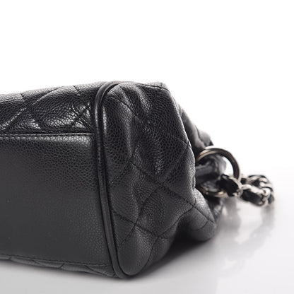 Chanel Caviar Quilted Timeless Accordion Flap Black 9 of 14