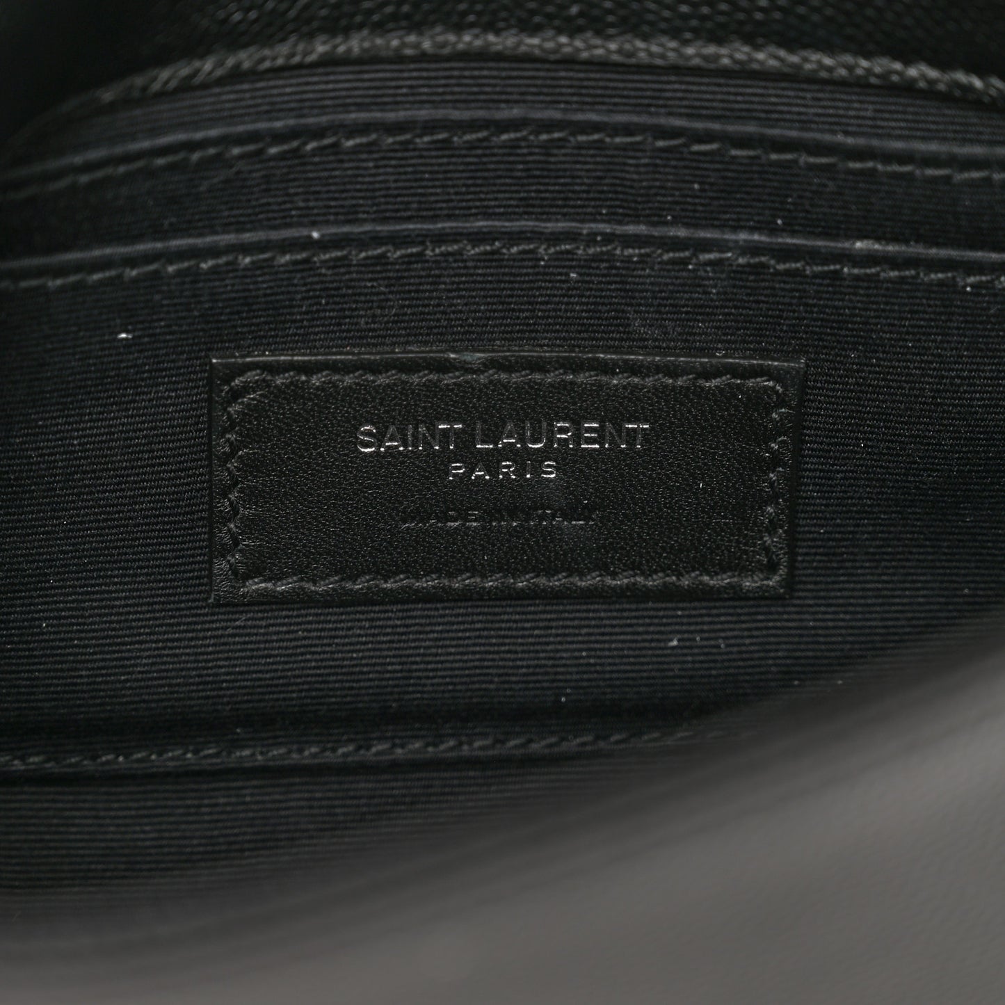 Grain De Poudre Monogram Toy West Hollywood Fold-Over Bag Black