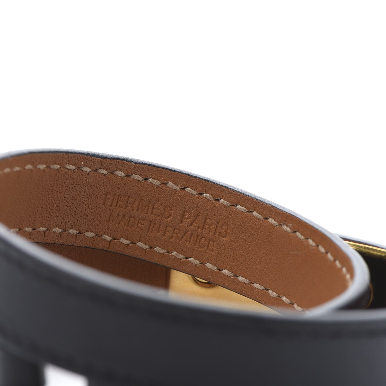 Hermes Box Rivale Double Tour Bracelet S Black 4 of 7