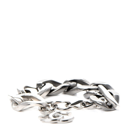 Chanel Chain Link CC Bracelet Silver 1 of 8