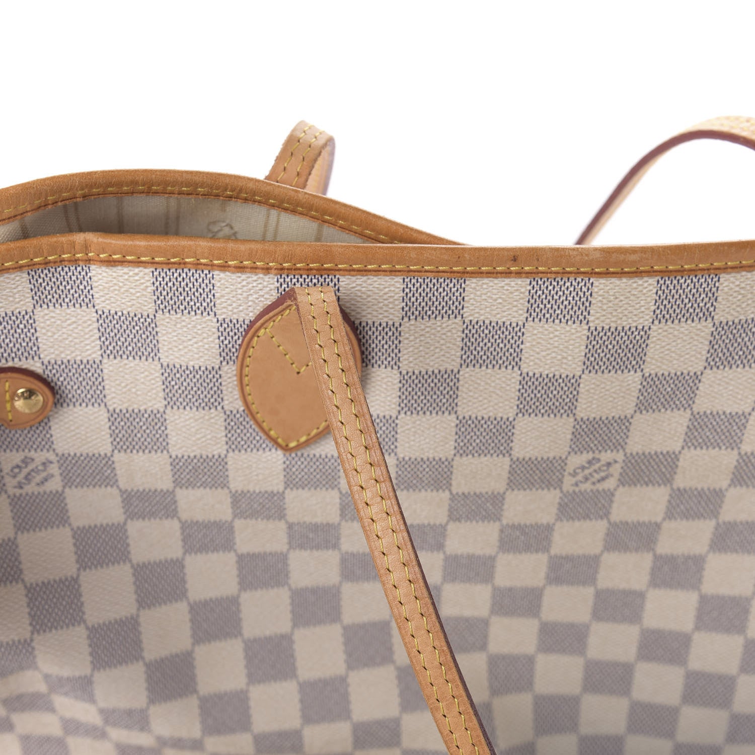 Louis Vuitton Damier Azur Neverfull MM 11 of 12