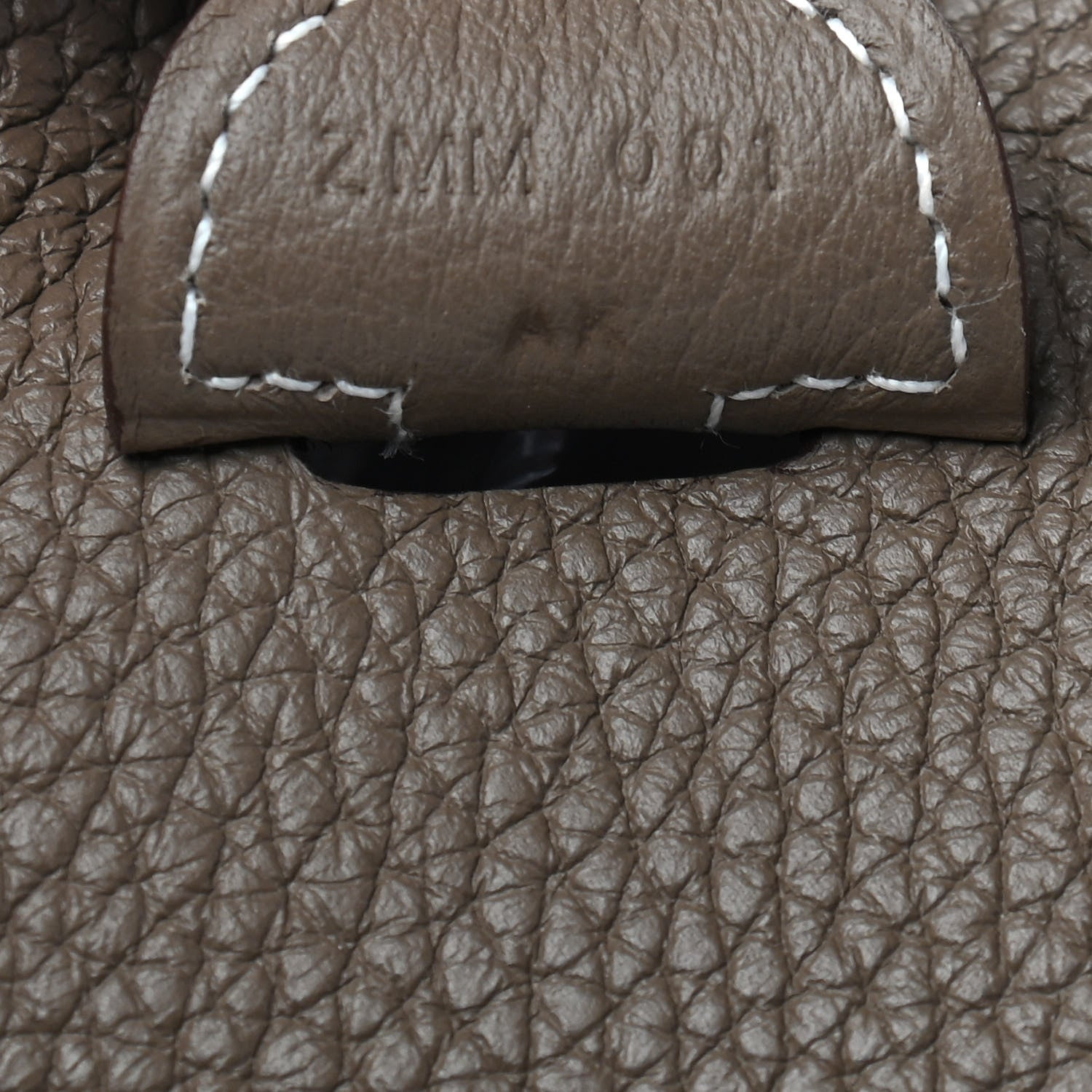 Hermes Taurillon Clemence Evelyne III PM Etoupe 12 of 17