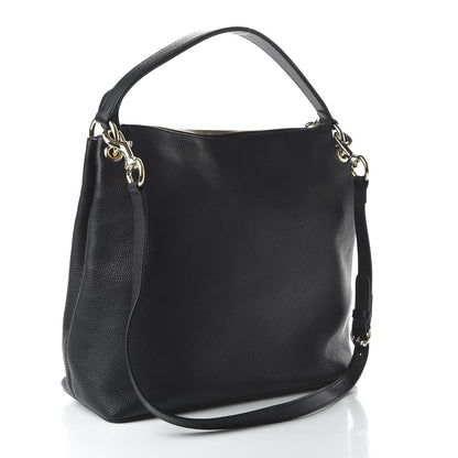 Gucci Pebbled Calfskin Large Soho Hobo Black 3 of 7