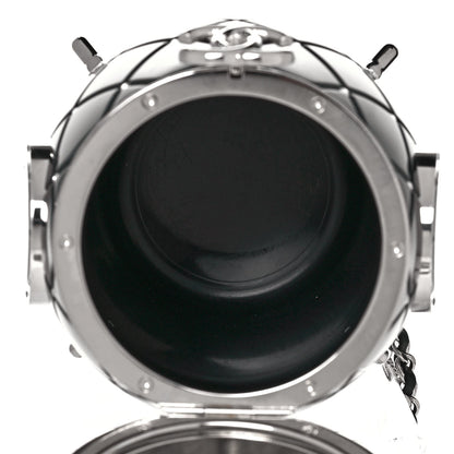 Chanel Plexiglass Crystal Rocket Ship Minaudière Clutch Black 4 of 8