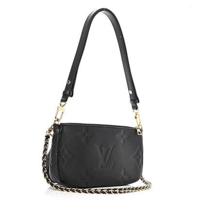 Louis Vuitton Empreinte Monogram Giant Multi Pochette Accessories Black 3 of 10