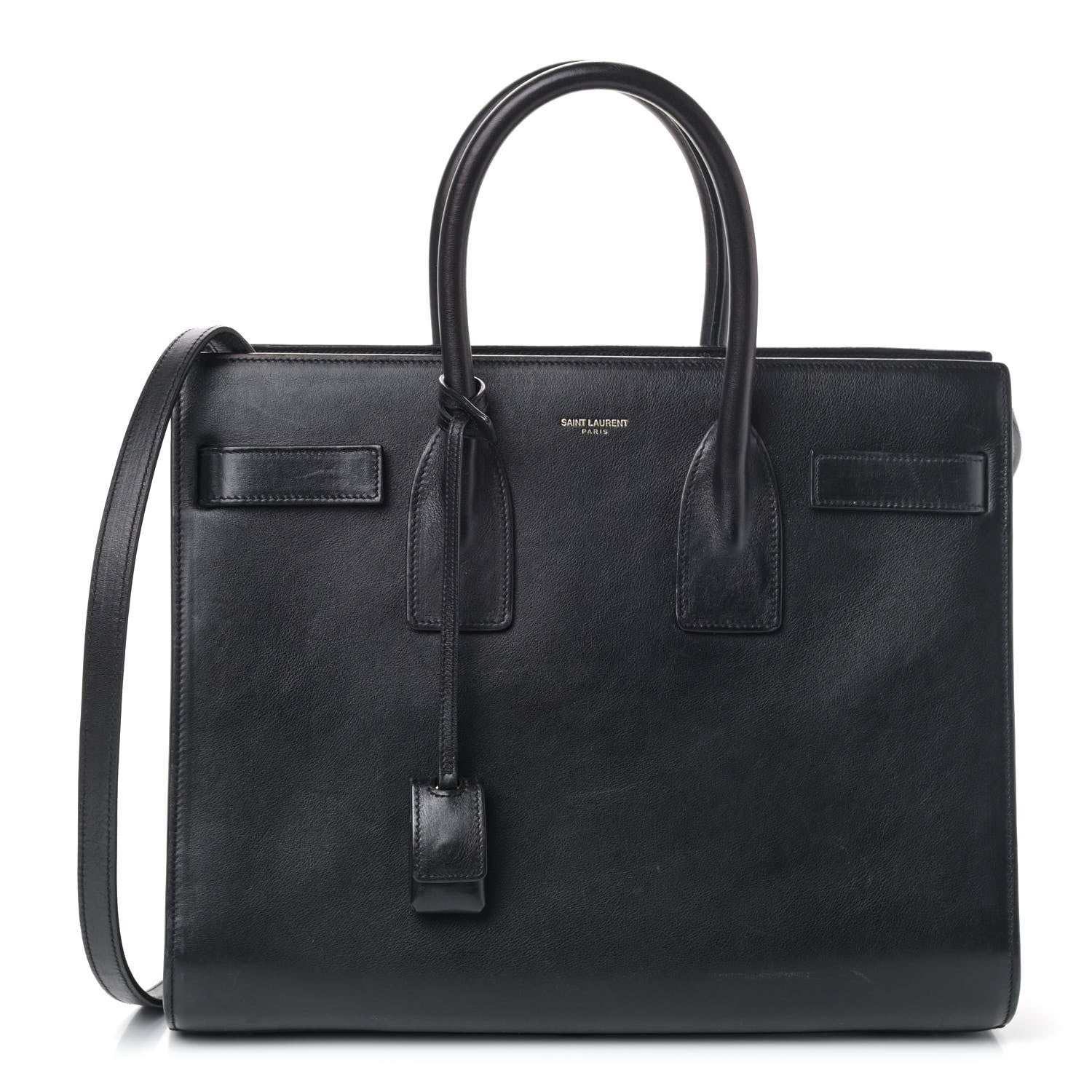 Saint Laurent Calfskin Small Sac De Jour Black 1 of 7