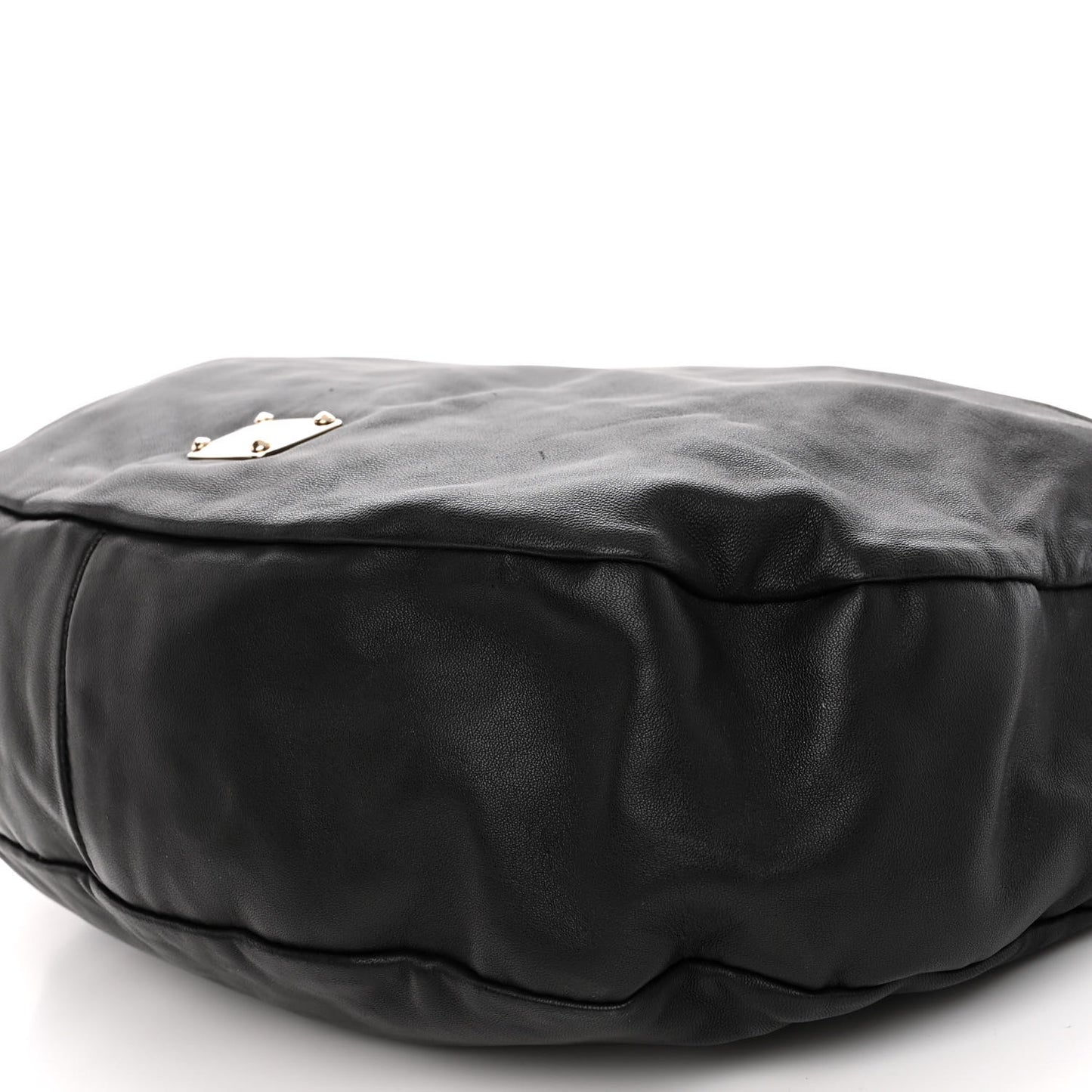 Nappa Snakeskin Trim Sky Hobo Black
