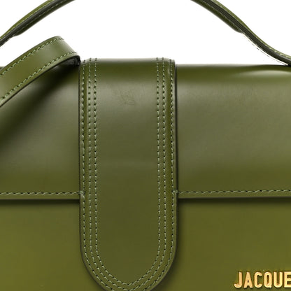 Jacquemus Smooth Calfskin Le Grand Bambino Khaki 7 of 9