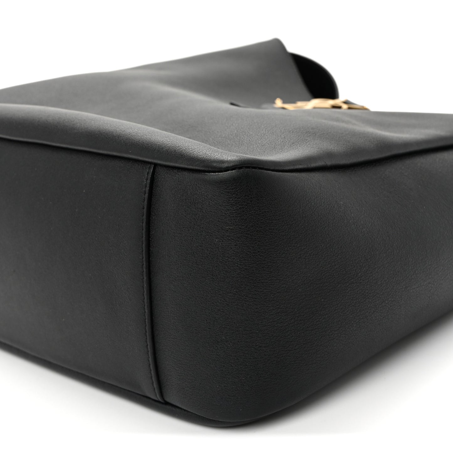 Smooth Calfskin Large Le 5 A 7 Soft Hobo Black