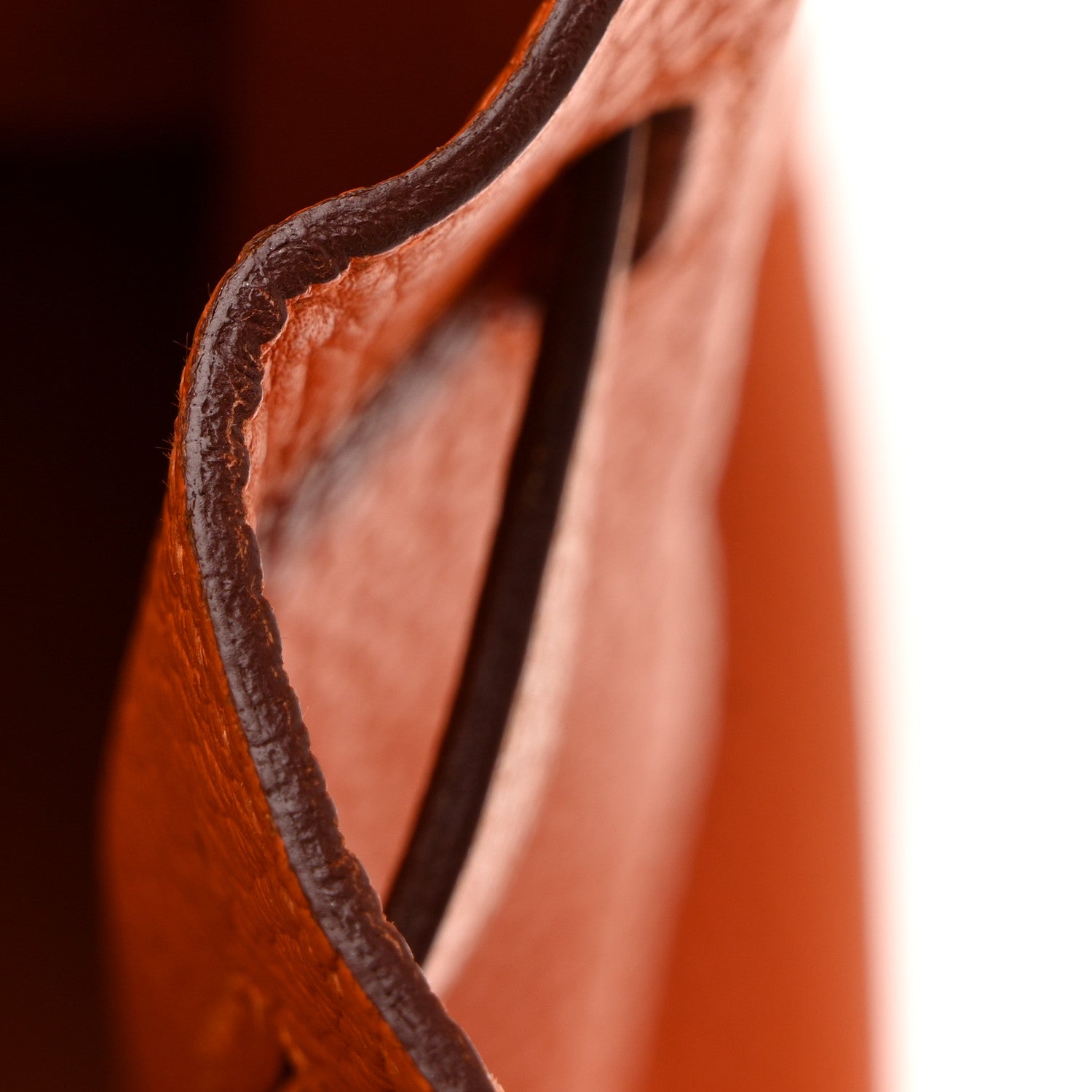 Hermes Taurillon Clemence Birkin 30 Orange 14 of 14