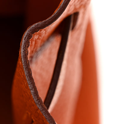 Hermes Taurillon Clemence Birkin 30 Orange 14 of 14