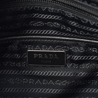 Prada Nylon Vela Messenger Bag Black 6 of 13