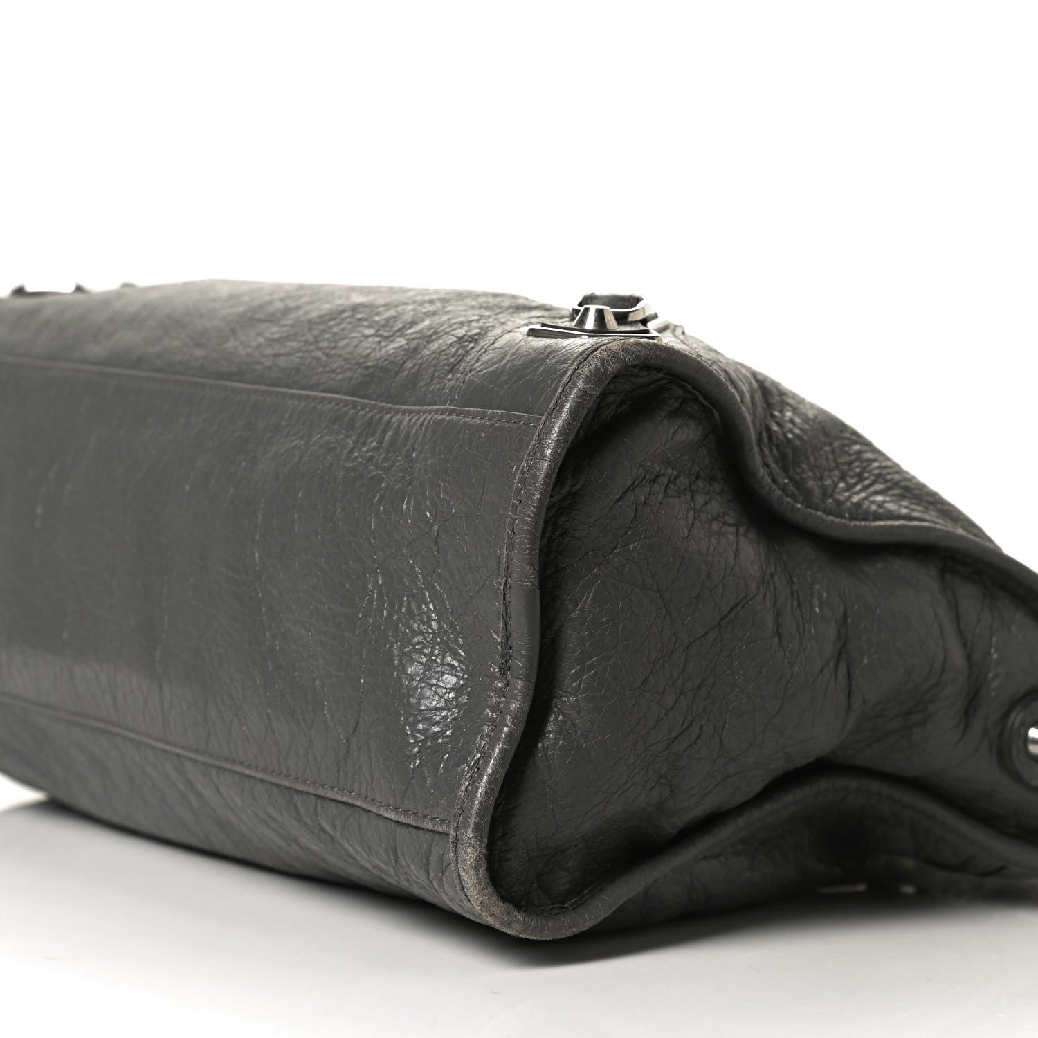 Balenciaga Agneau Silver Metallic Edge Hardware City Gris Cendre 9 of 12