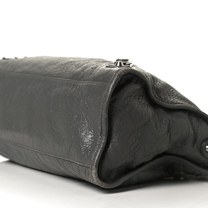 Balenciaga Agneau Silver Metallic Edge Hardware City Gris Cendre 9 of 12