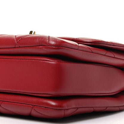 Chanel Lambskin Quilted Small Trendy CC Flap Dual Handle Bag Red 10 of 10