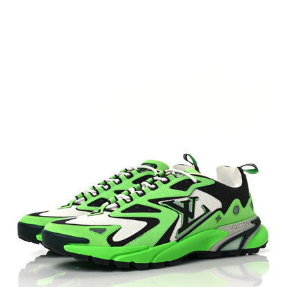 Louis Vuitton Mesh Suede Mens LV Runner Tatic 11 Green 5 of 15