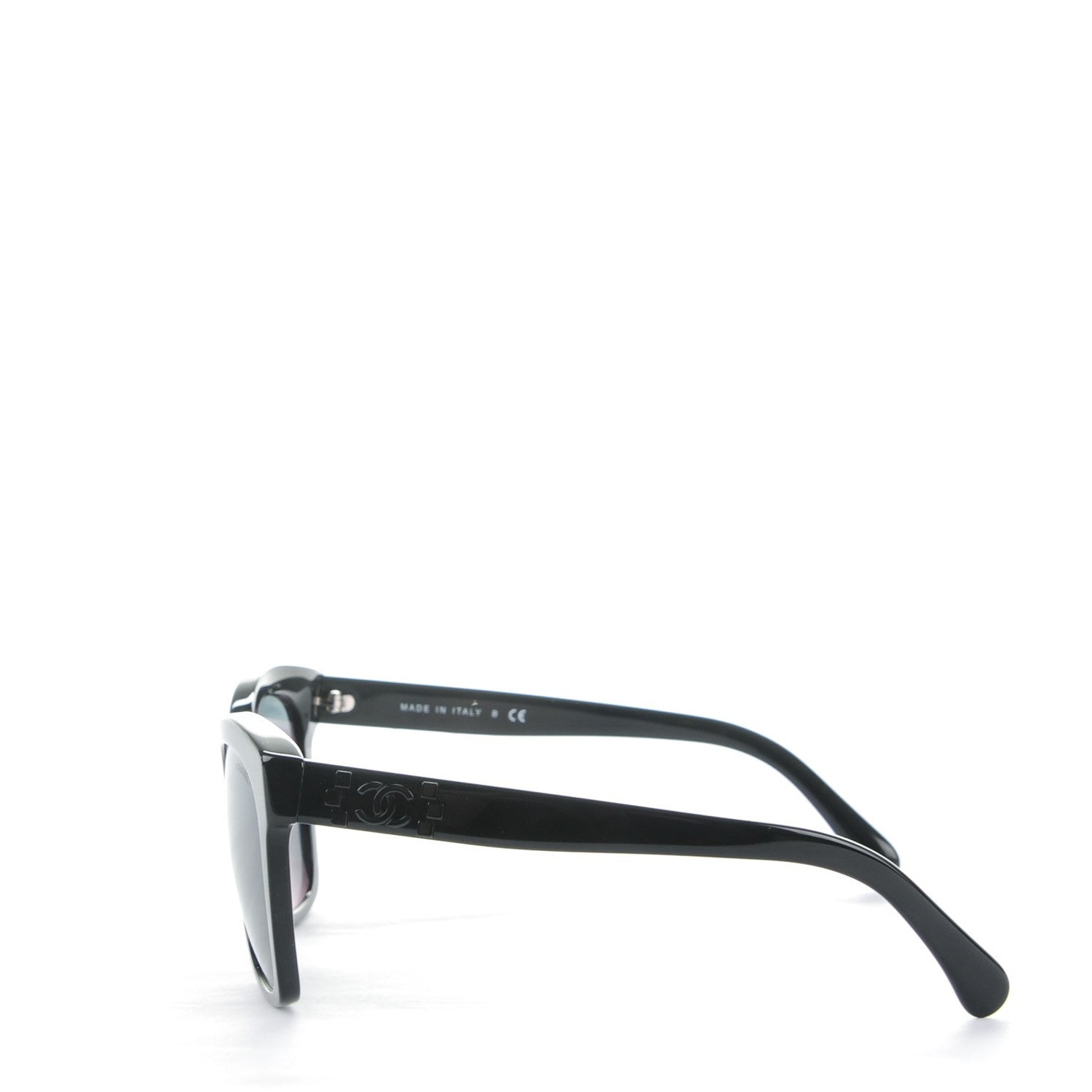 Chanel CC Butterfly Signature Sunglasses 5313 Black 2 of 4