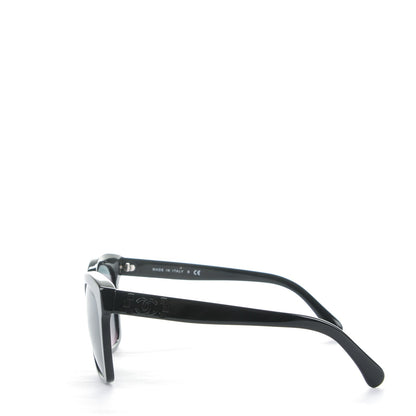 Chanel CC Butterfly Signature Sunglasses 5313 Black 2 of 4