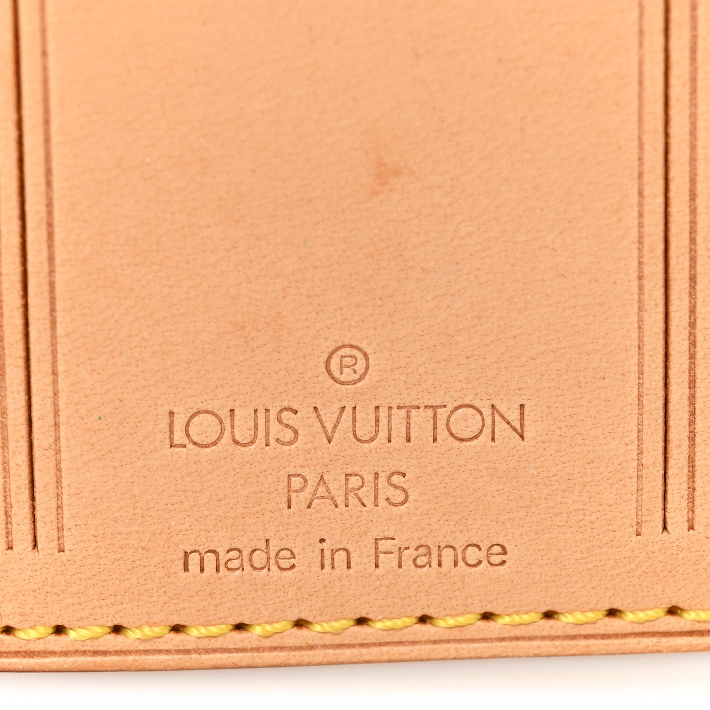 Vachetta Luggage Tag