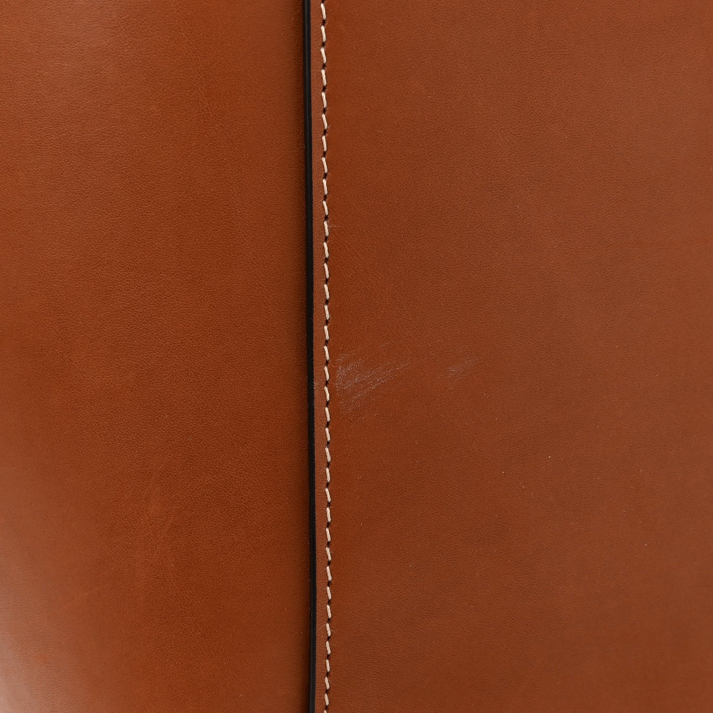 Smooth Calfskin Medium Belt Cabas Phantom Brown
