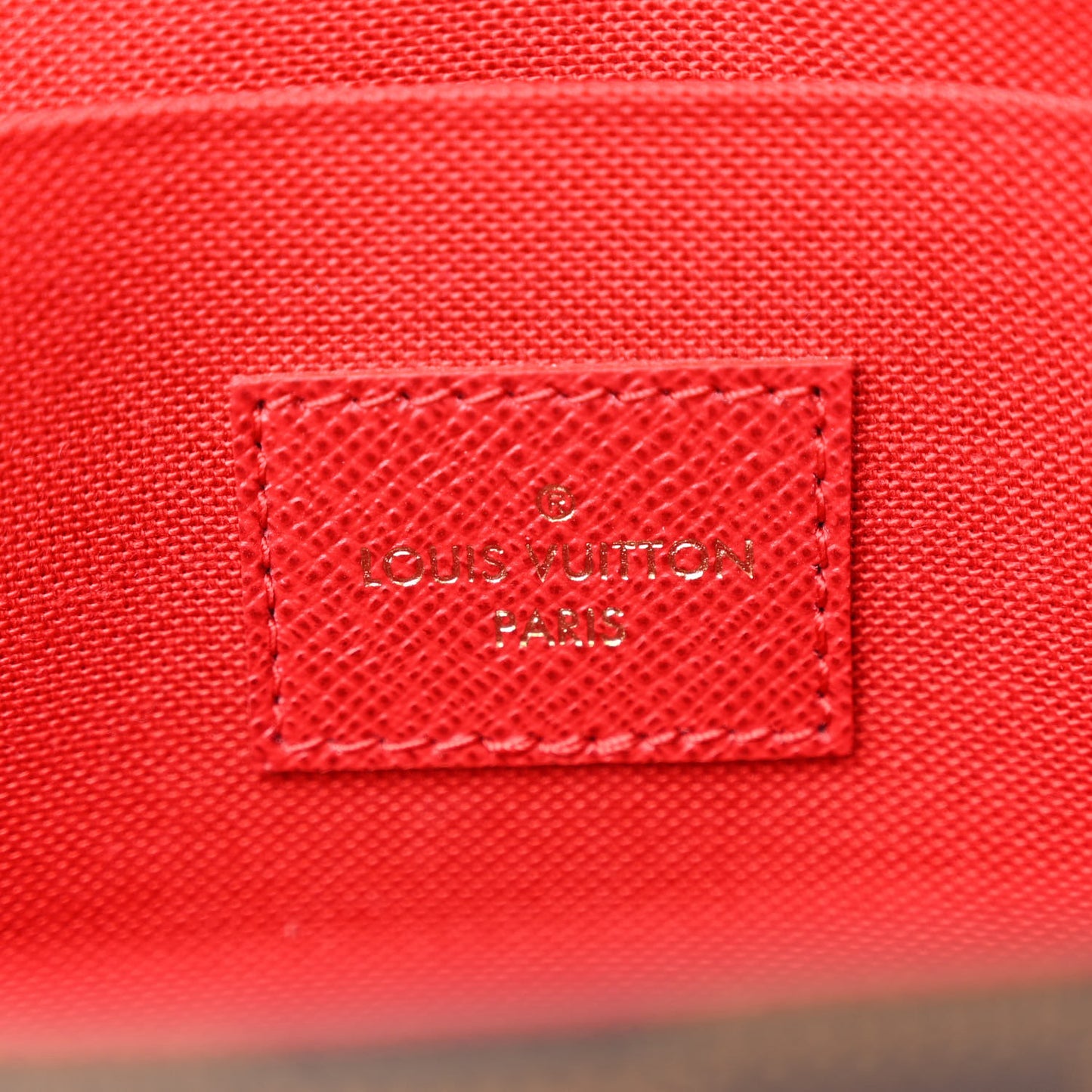 Damier Ebene Pochette Felicie Chain Wallet